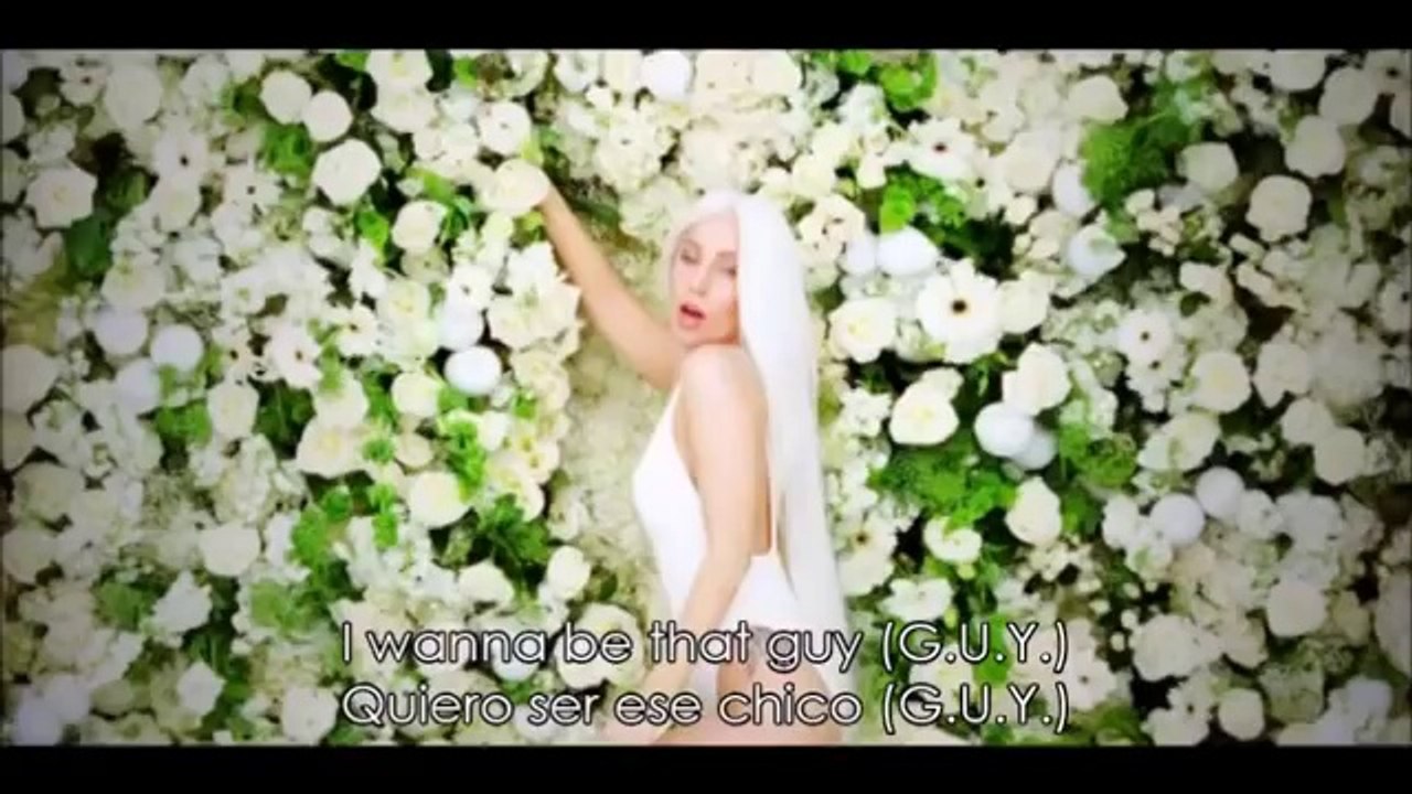 G.U.Y. - Lady Gaga (Lyrics - Sub Español)