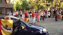 La fête à Liège après la victoire des Diables rouges