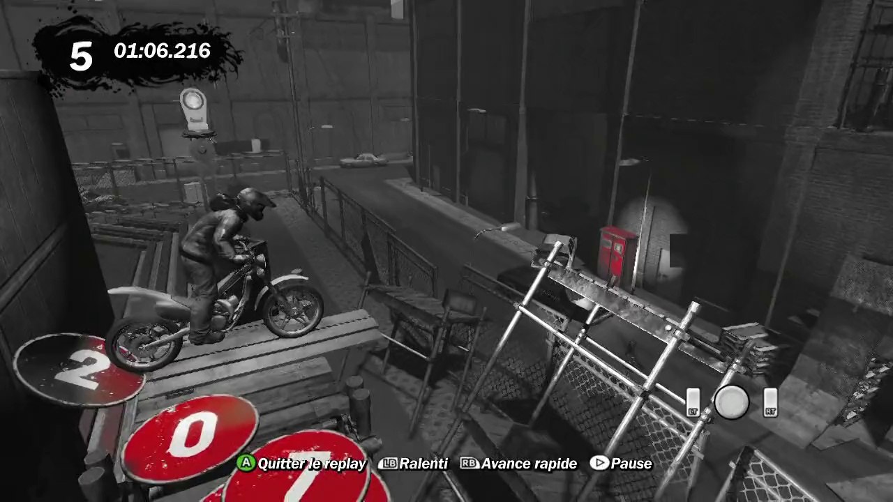Trials evolution - Course de la ville sombre (Extrême 4)
