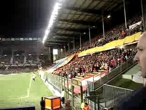 Tifo et lensoise lors de RCL ASSE