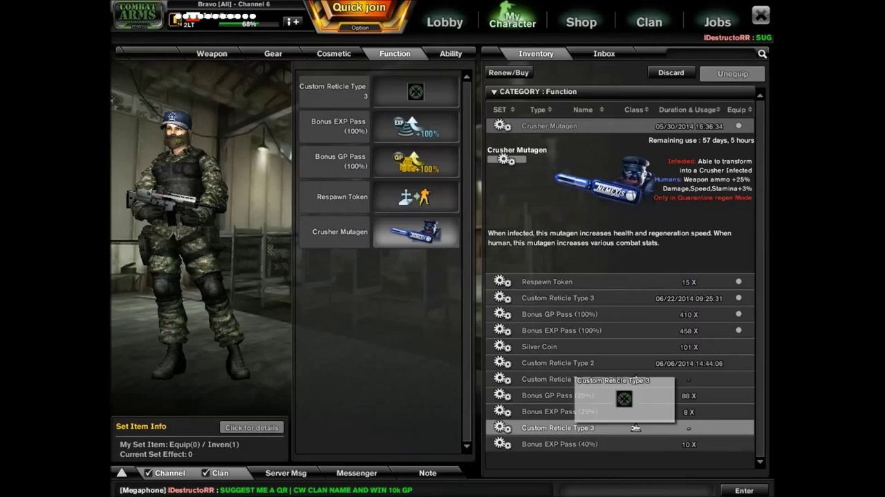 PlayerUp.com - Buy Sell Accounts - COMBAT ARMS EU ACCOUNT SELLING