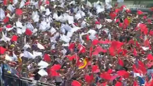 F1 2014 - 08 Austrian GP - Pre-Race Drivers parade - Nico Rosberg