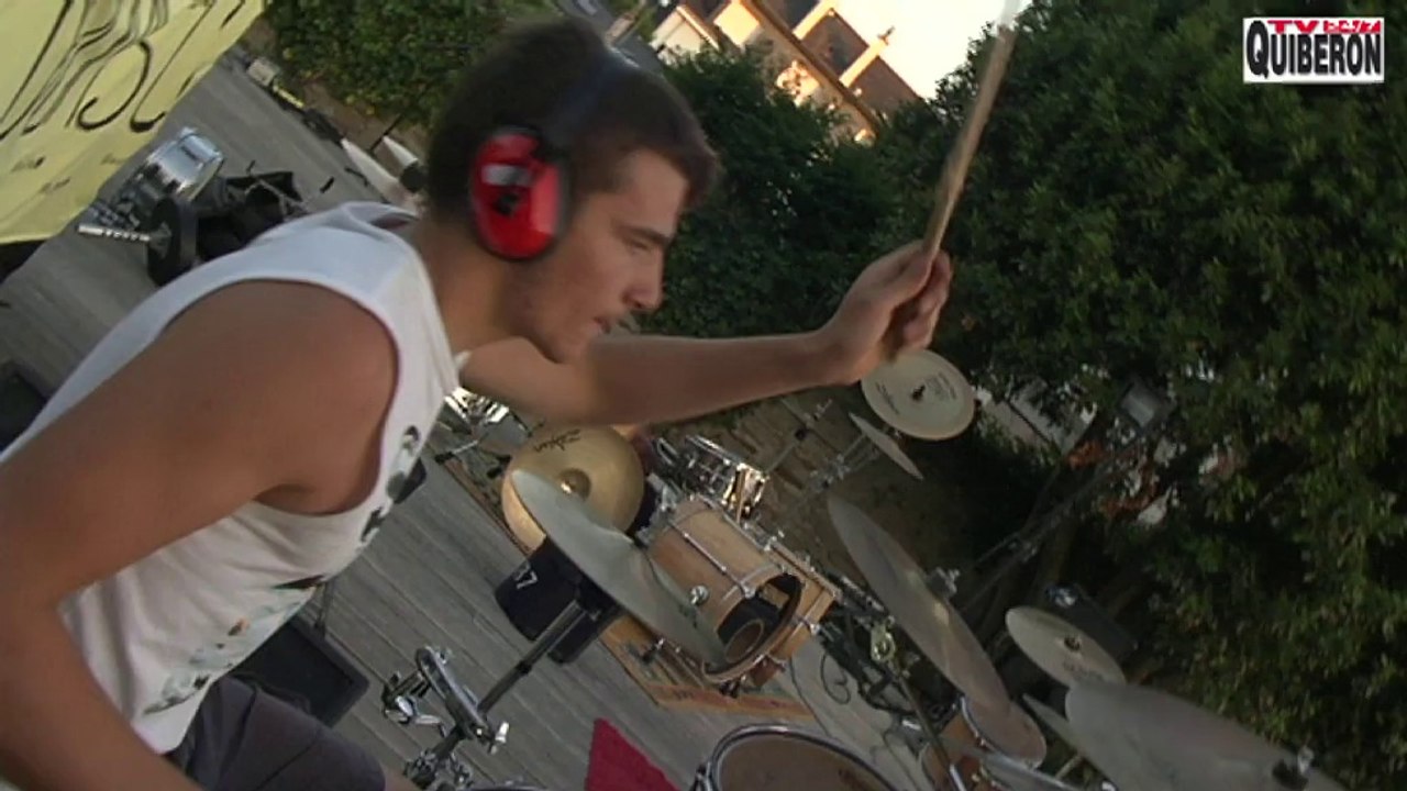 Quiberon  | Tytouan Le Buhé solo Batterie  |  TV Quiberon 24/7