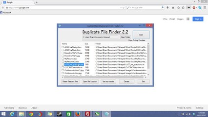 Autosofted Duplicate File Finder