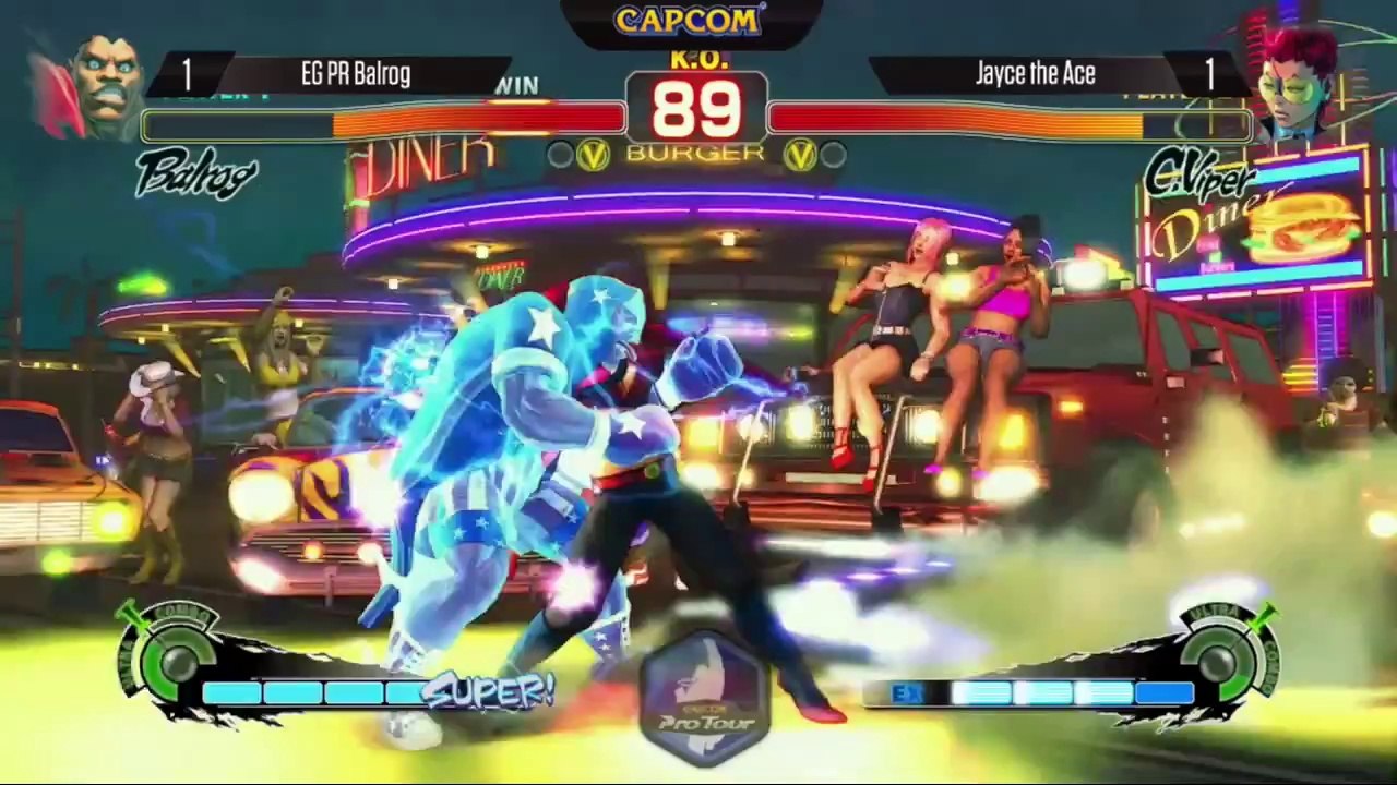 USFIV  EG PR Balrog vs Jayce the Ace - Capcom Pro Tour E3 Invitational