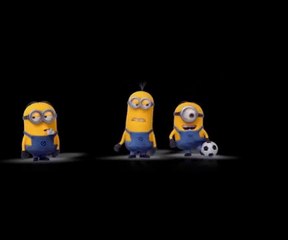 Minions Jogando Futebol