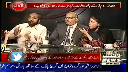 Indepth With Nadia Mirza (Aur Tahir-ul-Qadri Watan Wapis Agaye…) – 23rd June 2014