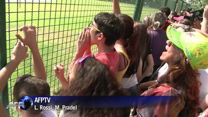 Torcida faz festa para o Brasil em Brasília