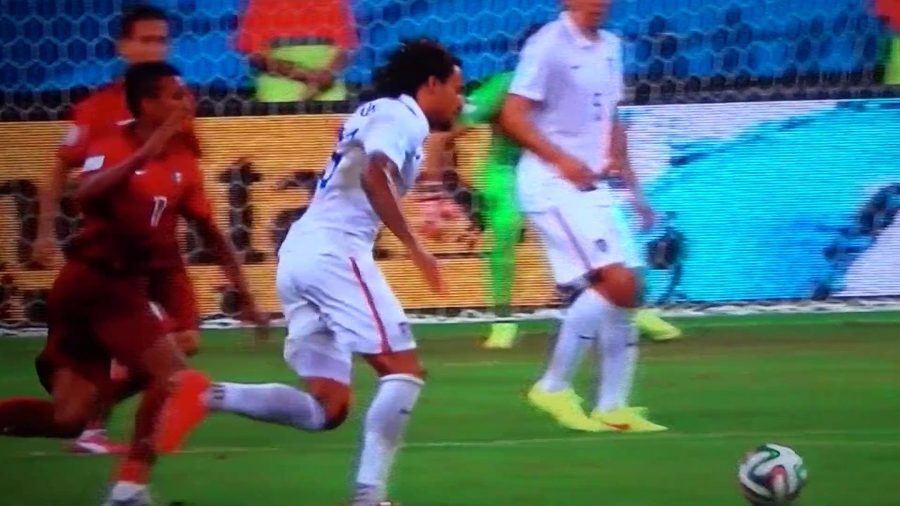 هدف التعادل الأمريكي مع البرتغال