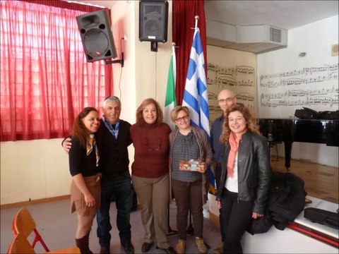 Φιλοξενία μαθητών από το Λύκειο Majorana- Μουσικό Σχολείο Πειραιά e-twinning Ελλάδα- Ιταλία 2013-14