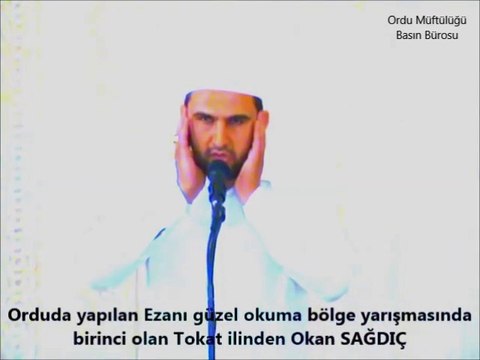 Orduda yapılan Ezanı güzel okuma bölge yarışması finali