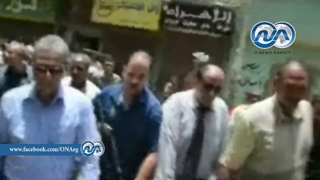 محافظ المنيا ومدير الأمن يشرفان على حملات إزالة التعديات على الأراضي الزراعية ورفع الإشغالات