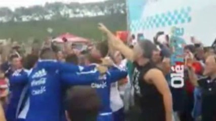 Jogadores da Argentina cantam música que provoca brasileiros