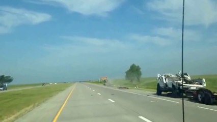 Insane Car Crash in Kansas