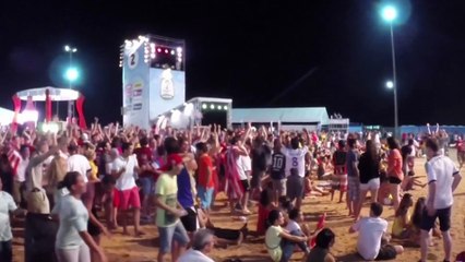 USA v Portgual 2-2, FIFA World Cup Fan Fest Reactions