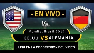 Ver partido Estados Unidos vs Alemania En Vivo Mundial Brasil 2014 26 de Junio 2014