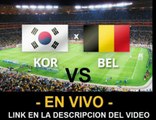 Ver partido Corea del Sur vs Belgica En Vivo Mundial Brasil 2014 26 de Junio 2014