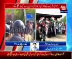 Clash between police, PAT workers