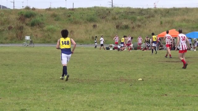 [Q1] GOANNAS vs POSEIDONS - 2014 AFL JAPAN TOP LEAGUE