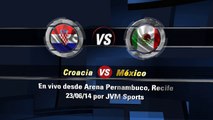 Ver partido Croacia vs México en vivo  -- Mundial Brasil 2014