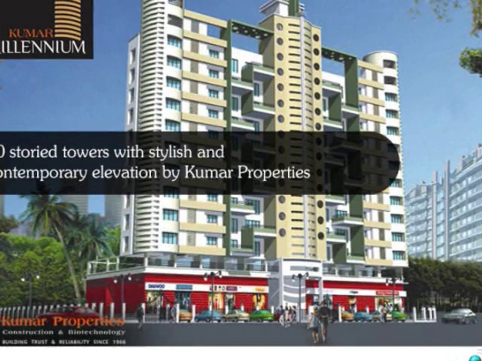 Feel the Joy of Freedom with an Apartment in Kumar Millennium
