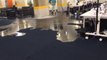 World Cup media centre drenched in water as pipe bursts