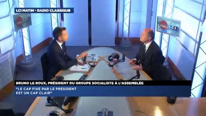 Bruno Le Roux, invité de Guillaume Durand avec LCI
