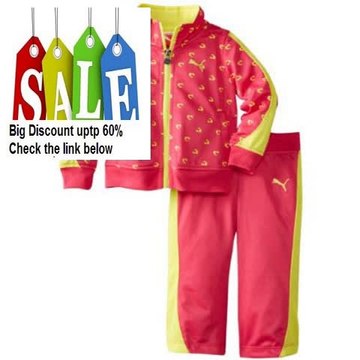 Cheap Deals Puma Baby-Girls Infant Printed Colorblock Tricot Set Review