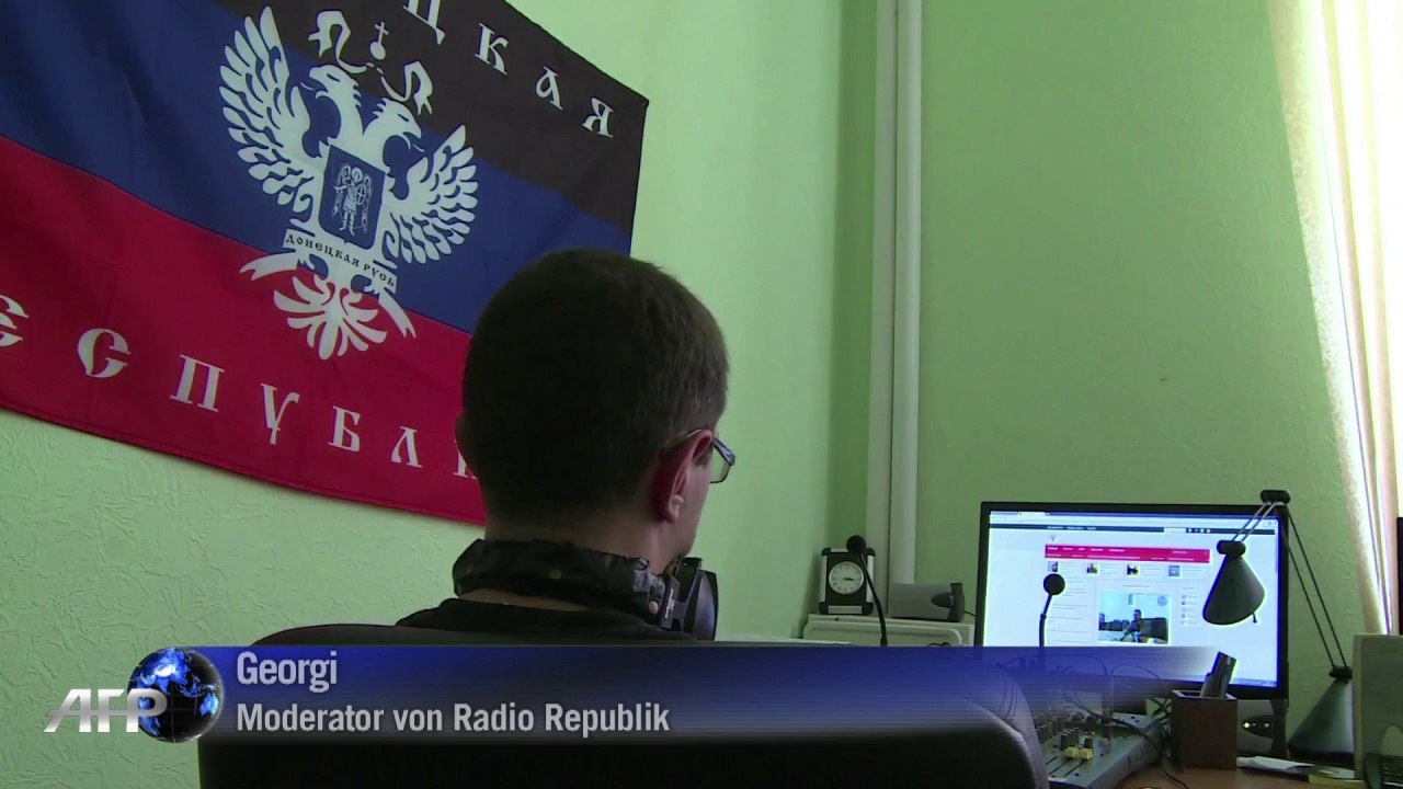 Guten Morgen Donezk: Rebellenradio in der Ostukraine