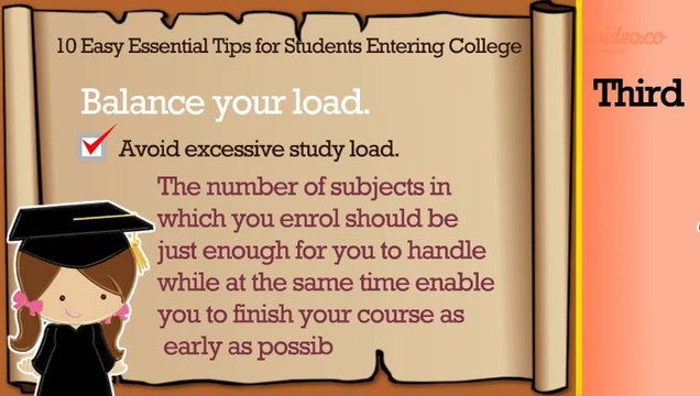 10 Easy Essential Tips for Students Entering College