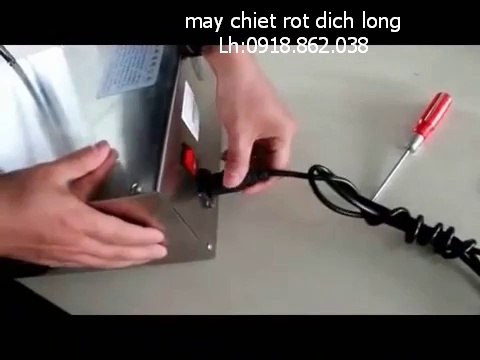 máy chiết rót dầu thơm, máy chiết rót dịch lỏng 1 vòi