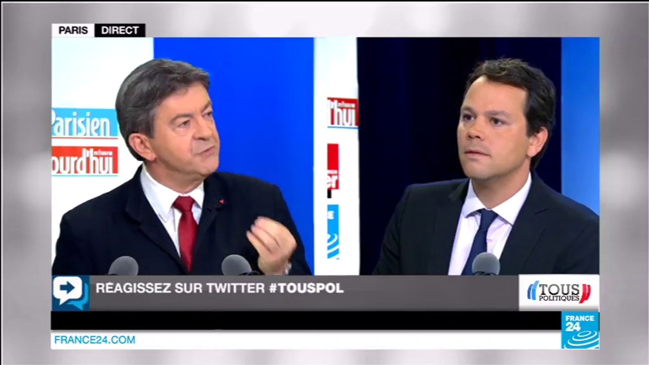 Jean-Luc Mélenchon sur les intermittents