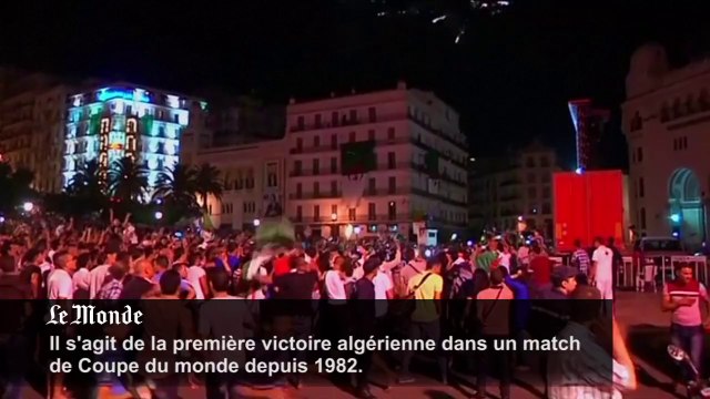 Mondial : l'Algérie célèbre sa victoire historique