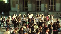 Flash Mob d'Hasta Mañana pour le Champs Elysées Film Festival
