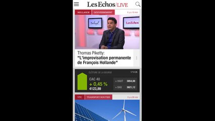 Les Echos Live : la nouvelle application mobile des Echos