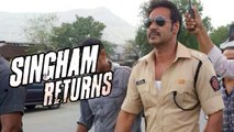 On Set Pictures From Ajay Devgn's Singham Returns !
