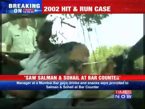 Hit-n-run: Unsure if Salman was drunk, Bar Manager tells court