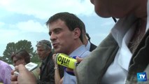 Le Premier Ministre Manuel Valls était l'invité d'honneur du repas champêtre du Parti Socialiste Audois, ce dimanche 22 juin à Trèbes :