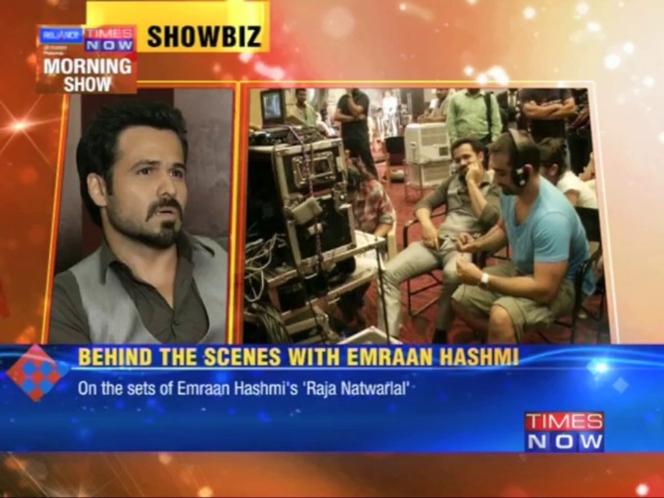 Behind the scenes with Emraan Hashmi