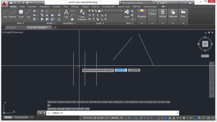 AutoCAD Circles