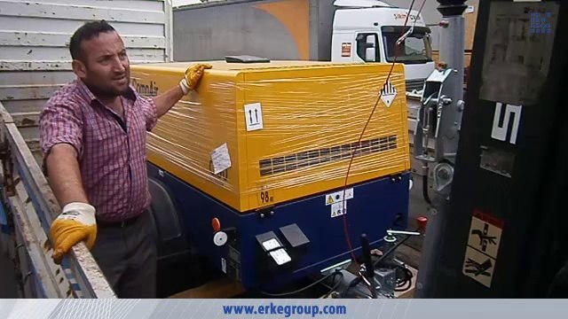 ERKE Dış Ticaret ltd., CompAir C-30 Diesel Portable Compressor - Doğuş İnşaat - erkegroup.com