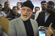 Dunya News - Tahirul Qadri refuses to disembark in Lahore, urges army to protect him