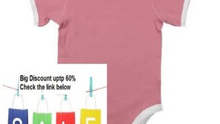 Cheap Deals little world peas Short Sleeve Bodysuit 3-6 months Pink Review