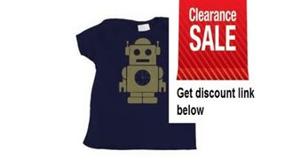 Cheap Deals Boy's Navy Blue Infant T-Shirt with Robot Design Review