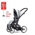 Clearance Mutsy Evo Stroller with Black Frame, White Review
