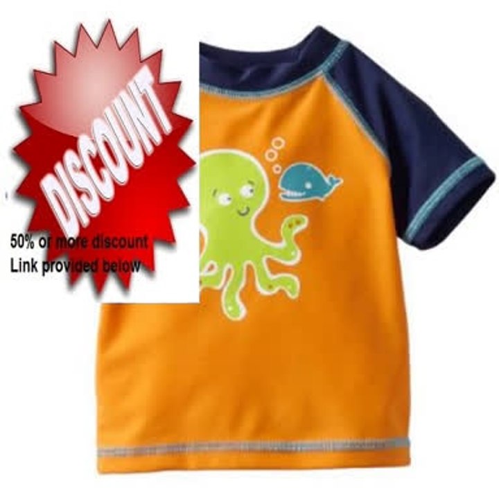 Cheap Deals Little Me Baby-boys Infant Octopus Rashguard Review
