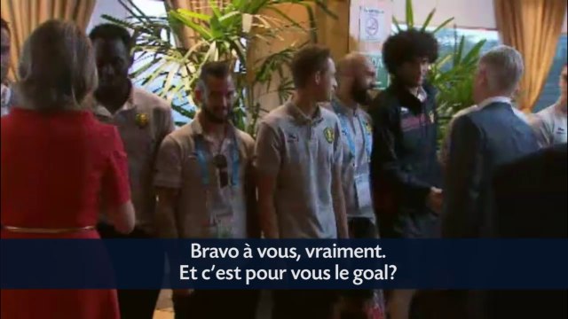 Mondial 2014 : La Reine de Belgique félicite le mauvais buteur