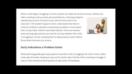 The Student Support Centre - Knowing When a Child Needs Home Tuition