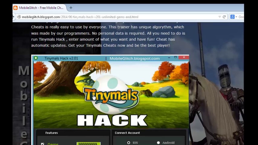 Tinymals Hack 2014 Coins Gems No Survey No Password Video