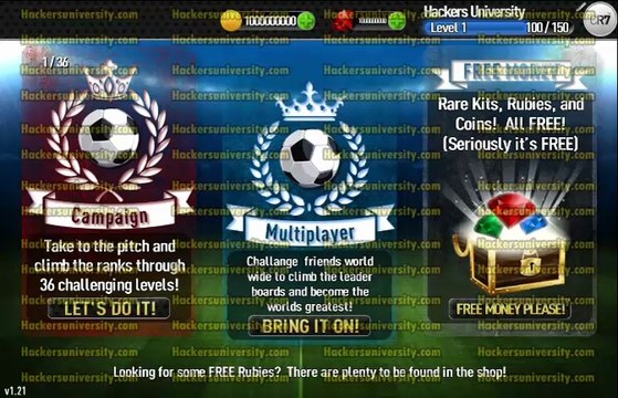 Cristiano Ronaldo Footy Cheats (Infinite Rubies and Coins Hack)